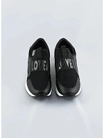 Černé dámské boty slip-on (C1003) Černé dámské boty slip-on (C1003)