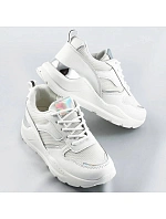 Bílé dámské sneakersy (BS-01) Bílé dámské sneakersy (BS-01)