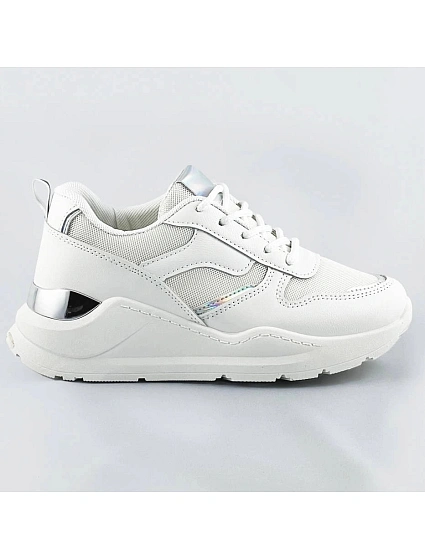 Bílé dámské sneakersy (BS-01) Bílé dámské sneakersy (BS-01)