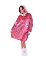 Siena mikina oversize Starorůžová