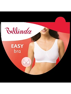 Dámská podprsenka bez kostic sportovního typu EASY BRA - BELLINDA - bílá