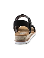 Skechers Espadrilles sandály BOBS Adobe Princess W 113541-BLK Skechers Espadrilles sandály BOBS Adobe Princess W 113541-BLK