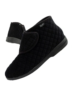 Scholl Lili Ankle zateplené pantofle na suchý zip W F301741004 dámské