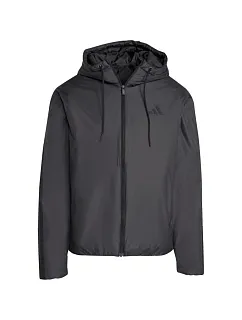 Adidas Essentials Climawarm 3 Stripes Insulated Hooded Jacket M KB8149 pánské
