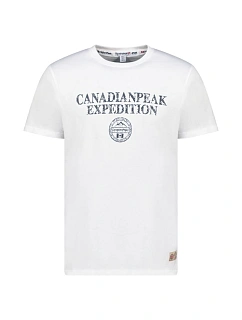 Canadian Peak JVICKEAK WHITE RM Pánské tričko 254 (RBMSZ1308H/CP-BLANC)