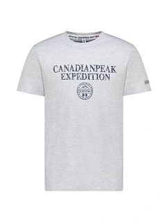 Canadian Peak JVICKEAK BLENDED GREY RM Pánské tričko 254 (RBMSZ1313H/CP-GRIS MÉLANGÉ)