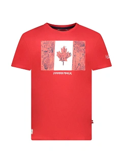 Canadian Peak JPALMEAK RED RM Pánské tričko 233 (RBMSZ2057H/CP-ROUGE)
