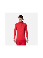 Rossignol Classique 1/2 Zip T-shirt red pánské