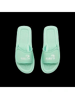 Klapky na suchý zip Kubota klasické pastelově zelené K25SS-100-001-17-1