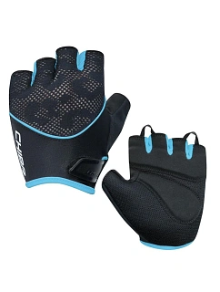 Rukavice CHIBA LADY GEL Black turquoise L