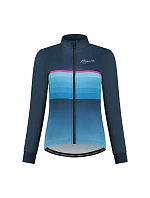 Rogelli dámská bunda IMPRESS II modrá/růžová 2XL Rogelli dámská bunda IMPRESS II modrá/růžová 2XL