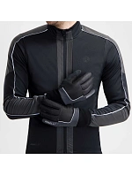 Zimní rukavice Rogelli ESSENTIAL HIVIS černé M Zimní rukavice Rogelli ESSENTIAL HIVIS černé M