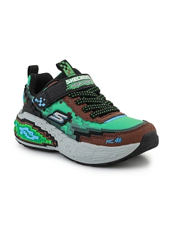 SKECHERS MEGA-CRAFT 4K 402160L-BRMT hnědá/různé barvy