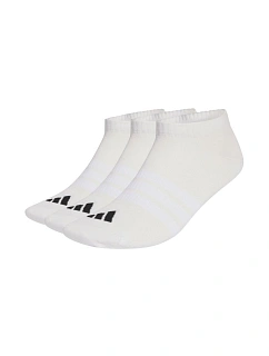 Adidas Thin&Light Essentials Low Cut ponožky 3 pack white JZ0533
