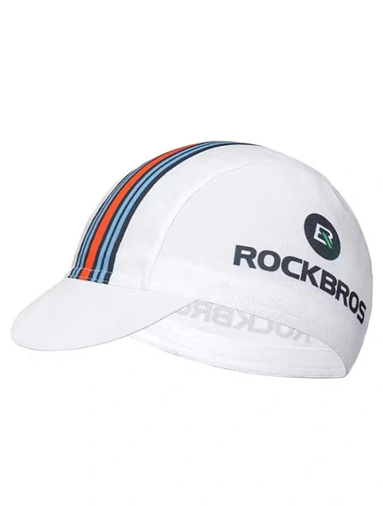 Cyklistická čepice Rockbros MZ10022 s kšiltem – bílá Cyklistická čepice Rockbros MZ10022 s kšiltem – bílá