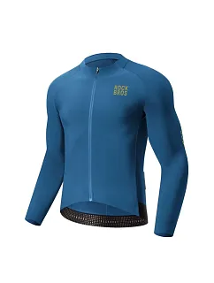 Kurtka rowerowa Rockbros YDWT020 Diamond jesień/zima rozmiar M - niebieska