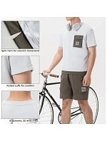 Rockbros pánské tričko MTB, bílé, velikost 2XL Rockbros pánské tričko MTB, bílé, velikost 2XL