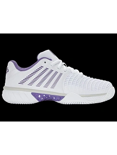 Tenisky K-swiss EXPRESS LIGHT 3 HB WHITE/PURPLE HAZE/LUNAR ROCK-M (98563-160-M)