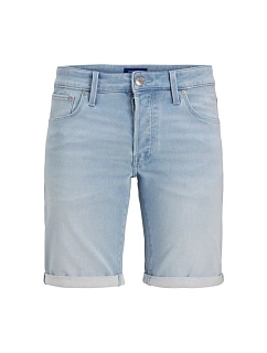 Jack&Jones pánské krátké kalhoty JJIRICK JJICON I.K. SHORTS GE 118 SN 12269609 BLUE DENIM