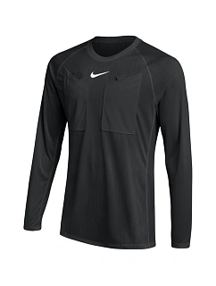 Pánské tričko Nike Dri-FIT Referee III s dlouhým rukávem, černé, HV8326 010