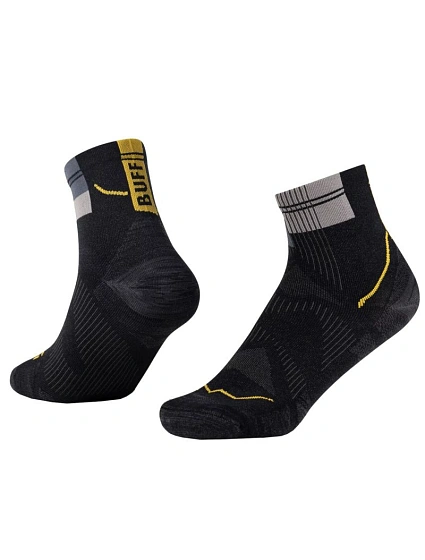 Ponožky BUFF Coolnet Quarter 137788901, černé, velikost 36–38 Ponožky BUFF Coolnet Quarter 137788901, černé, velikost 36–38