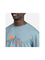 Pánské tričko ROSSIGNOL Waterfall Tee, modré Pánské tričko ROSSIGNOL Waterfall Tee, modré