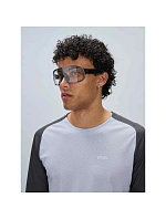 Cyklistické tričko POC M's Motion Air L/S Jersey, šedé