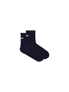 Cyklistické ponožky POC Cadence Road Short Socks, tmavě modré