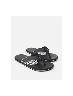 Plážové žabky RIP CURL Ripper Bloom Open Toe, černé