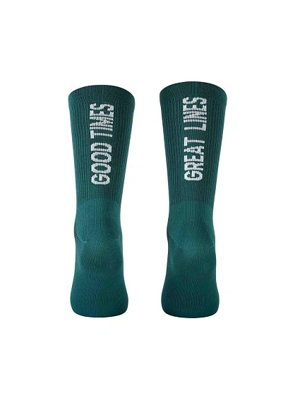 Cyklistické ponožky NORTHWAVE Good Times Sock, smaragdové