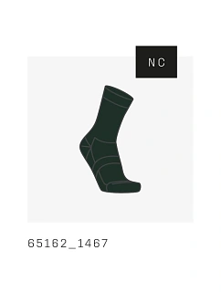 Cyklistické ponožky POC Cadence Road Long Sock, zelené