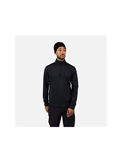 Pánská mikina ROSSIGNOL MID LAYER STRETCH HZ, černá