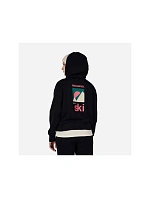 Dámská mikina ROSSIGNOL W WATERFALL H RELAX SWEATSHIRT černá dámská Dámská mikina ROSSIGNOL W WATERFALL H RELAX SWEATSHIRT černá dámská