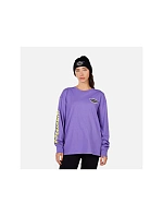 Unisexové tričko ROSSIGNOL SUPER LS TEE, fialové