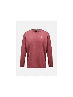 Pánské tričko PEAK PERFORMANCE M Trail Longsleeve, červené