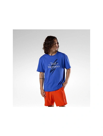 Pánské tričko ROSSIGNOL M Graphic Waterfall Tee, modré Pánské tričko ROSSIGNOL M Graphic Waterfall Tee, modré