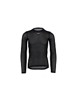 Cyklistické tričko POC ESSENTIAL LAYER LS – černé Cyklistické tričko POC ESSENTIAL LAYER LS – černé