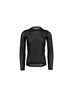 Cyklistické tričko POC ESSENTIAL LAYER LS – černé