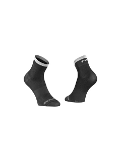 Cyklistické ponožky NORTHWAVE Origin Sock – černé/bílé