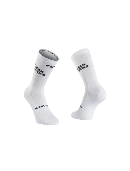 Cyklistické ponožky NORTHWAVE Clean Sock, bílé Cyklistické ponožky NORTHWAVE Clean Sock, bílé