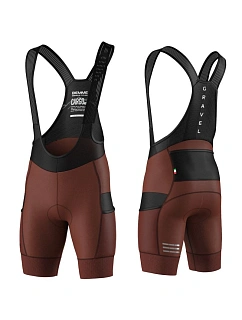 Biemme Šortky CARGO ADVENTURE 26 cihlově červené 3XL