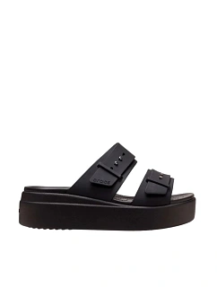 Dámské sandály Crocs Brooklyn Low, černé, 207431 001, velikost 38–39