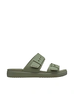 Dámské sandály Crocs Brooklyn Buckle Low, zelené, 211215 3BX, velikost 38–39 Dámské sandály Crocs Brooklyn Buckle Low, zelené, 211215 3BX, velikost 38–39