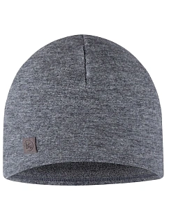 Čepice funkční Buff merino Fleece Beanie - šedá