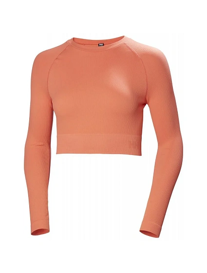 Dámské bezešvé tričko Allure Seamless Crop Top Ls W 53939 284 - Helly Hansen Dámské bezešvé tričko Allure Seamless Crop Top Ls W 53939 284 - Helly Hansen