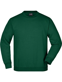 Daiber JN 40K Dětská mikina z těžké bavlny 02.040K dark green