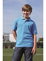 Daiber JN 70K Dětské piqué polo 02.070K light blue Daiber JN 70K Dětské piqué polo 02.070K light blue