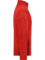 Daiber JN 842 Pánská pracovní mikrofleecová bunda - Strong 02.0842 red/black