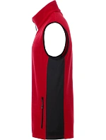 Daiber JN 856 Pánská pracovní fleecová vesta - Strong 02.0856 red/black Daiber JN 856 Pánská pracovní fleecová vesta - Strong 02.0856 red/black