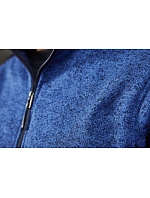 Daiber JN 864 Pánská pracovní fleece bunda 1/2 zip - Strong 02.0864 royal melange/navy Daiber JN 864 Pánská pracovní fleece bunda 1/2 zip - Strong 02.0864 royal melange/navy